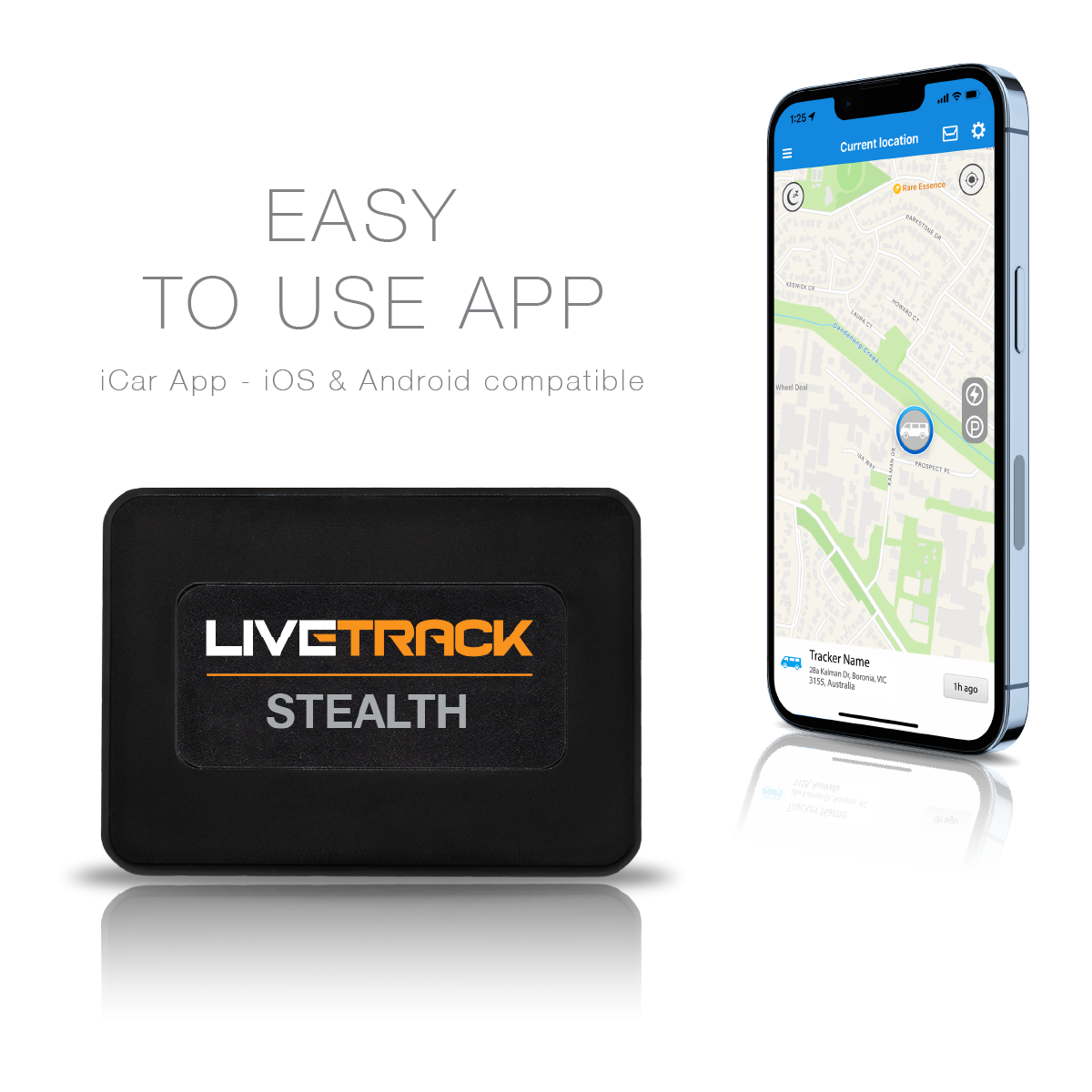 LiveTrack Stealth GPS Tracker